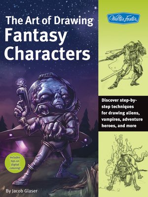 cover image of The Art of Drawing Fantasy Characters
